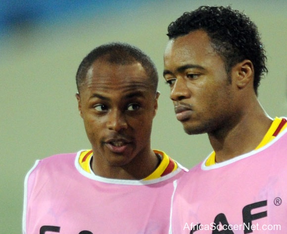 Andre Ayew defends brother Jordan over criticism; says Lorient striker is among Ghana's best players at AFCON