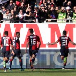 Ghana teenager Godfred Donsah scores debut Serie A goal as Cagliari beat Cesena in relegation dogfight 