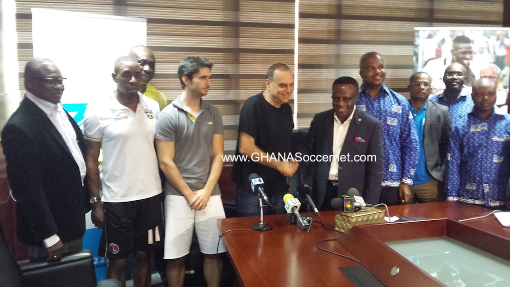 Ghana coach Avram Grant promises good show at AFCON; Israeli meets Black Stars sponsor Unibank
