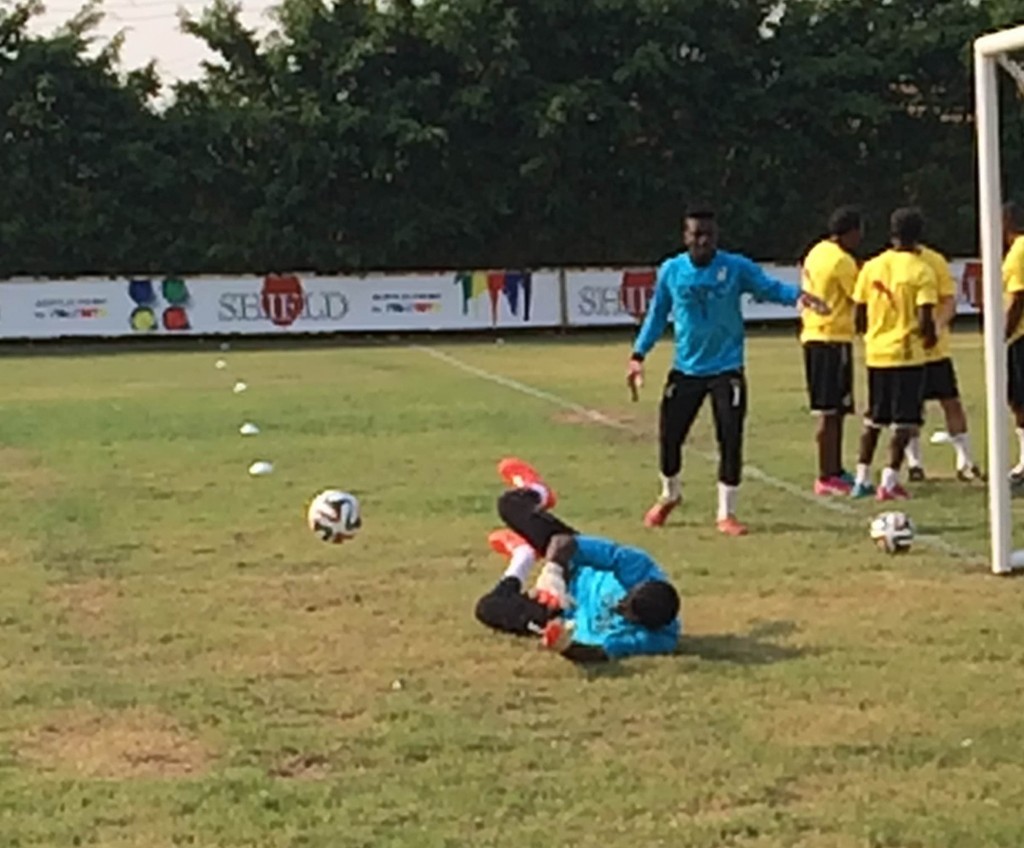 PICTURES: Watch Black Stars train at the Lizzy Sports Complex