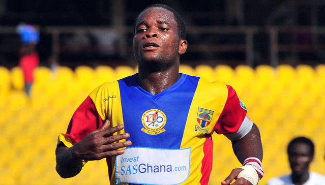 Uninvited striker Mahatma Otoo trains with Ghana's Nations Cup squad 