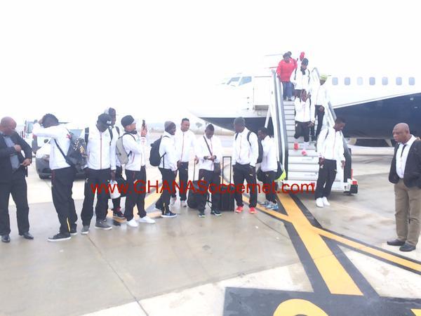 EXCLUSIVE: Ghana's squad arrives in Seville to begin pre-Nations Cup training 