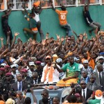 Cote d'Ivoire celebrate their 2015 AFCON winning heroes