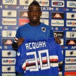 PICTURES: Afriyie Acquah officially unveiled as player of Sampdoria