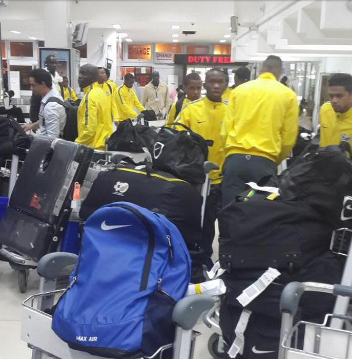 Ghana opponents South Africa arrive in Senegal for Africa U20 Championship