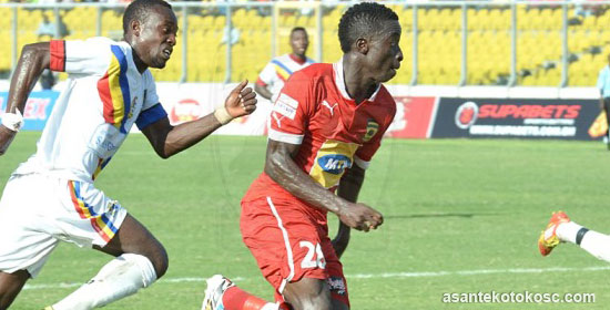 Frank Sarfo Gyamfi: Kotoko winger envisages another win over Hearts in Super Clash