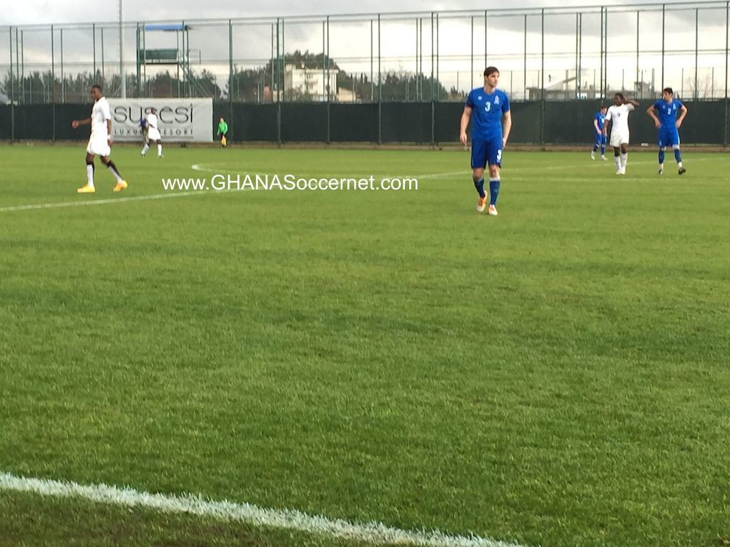 PICTURES: Ghana U20 2-1 pre-AYC friendly win over Azerbaijan in Turkey