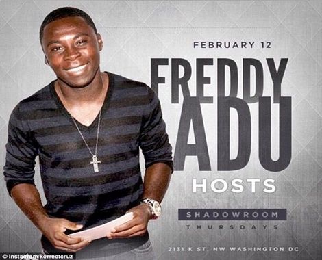 America's grestest soccer hope Freddy Adu now working as nightclub promoter