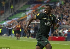 Wakaso dropped from starting team as Celtic crash out of Europa League