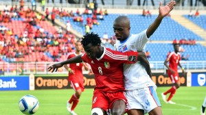 2015 AFCON: Cart driver nearly runs over DR Congo player Gabriel Zakuani