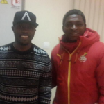 Injured Kwadwo Asamoah watches Black Stars draw with Mali in Paris