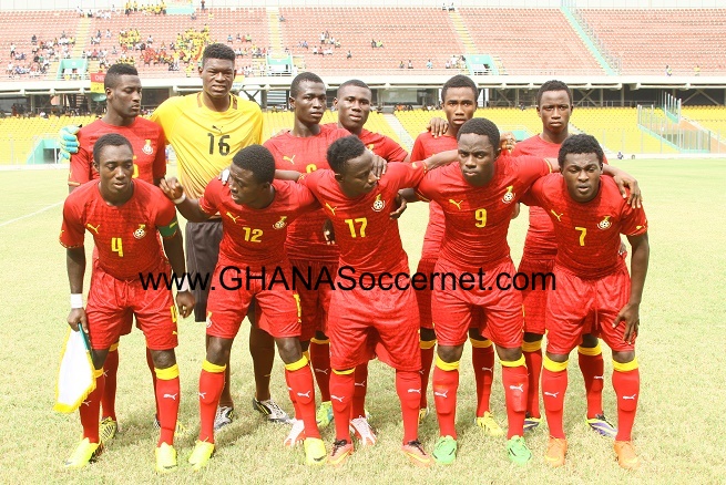Ghana name starting line-up to face South Africa in AYC Group B opener