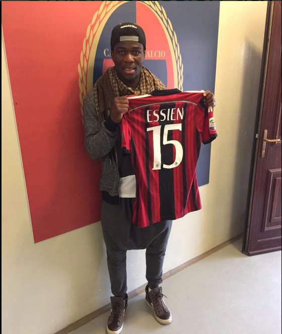 Godfred Donsah receives jersey from role model Michael Essien: "I always admired his special talent"