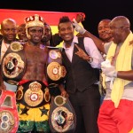 Ghana captain Asamoah Gyan returns to Al Ain after supporting his boxer to victory