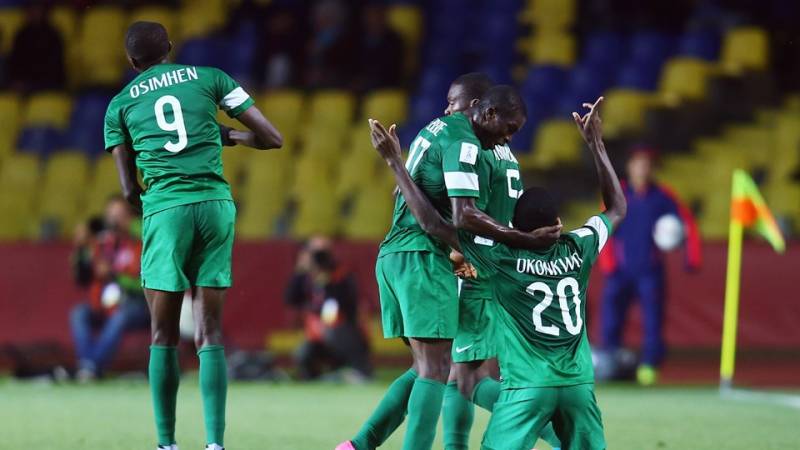 NFF president Amaju Pinnick urges Golden Eaglets to lift World Cup