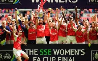 Super Falcon's Star Oshoala Wins FA Cup With Arsenal Ladies