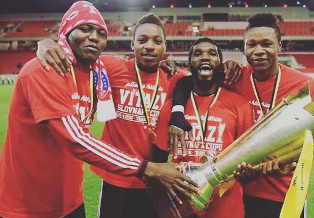 Nigerian Quintet Wins Slovakia League As Udeh Scores