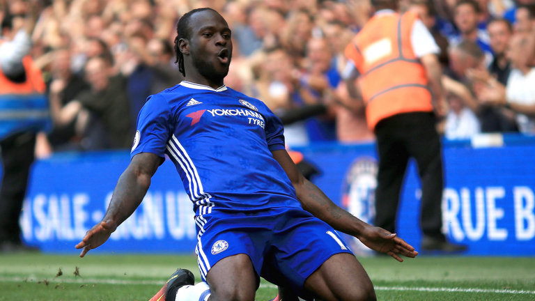 Victor Moses Wins PFA Fans Premier League Player of the Month Award