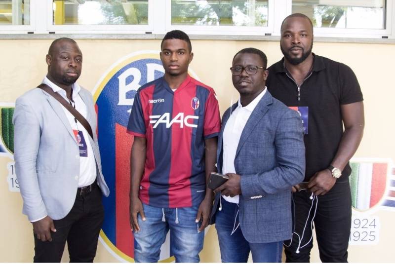Italy-based FIFA agent Oliver Arthur tips Bologna's Nigerian kid Okwonkwo for greatness