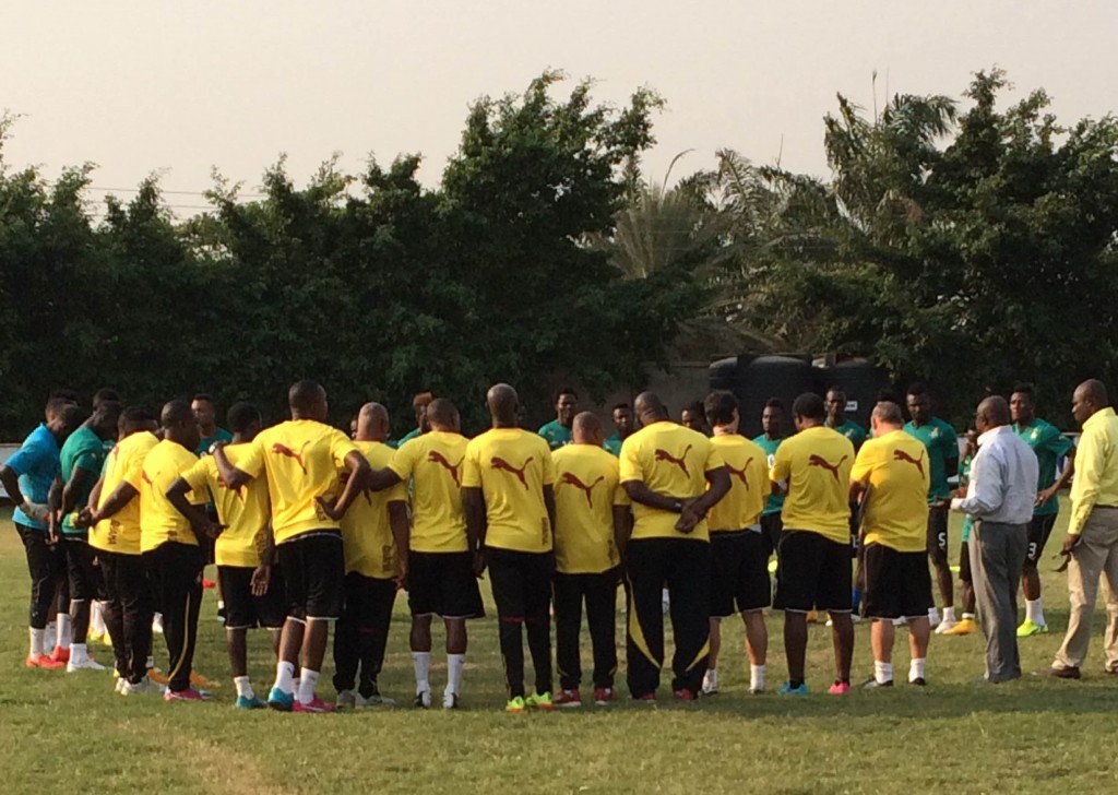 Ghana's AFCON squad hits the ground running with first training session in Seville