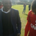 Deputy Sports Minister Vincent Asamoah visited Ghana's squad before team departed for Equatorial Guinea