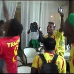 VIDEO: Watch how Guinea players prayed and celebrated for winning AFCON drawing of lots 