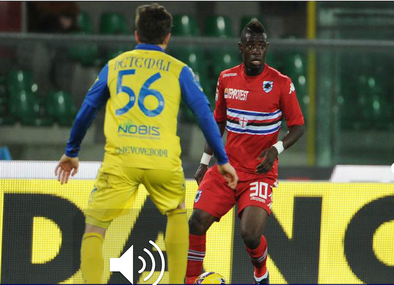 Ghana ace Afriyie Acquah tastes defeat on Sampdoria debut