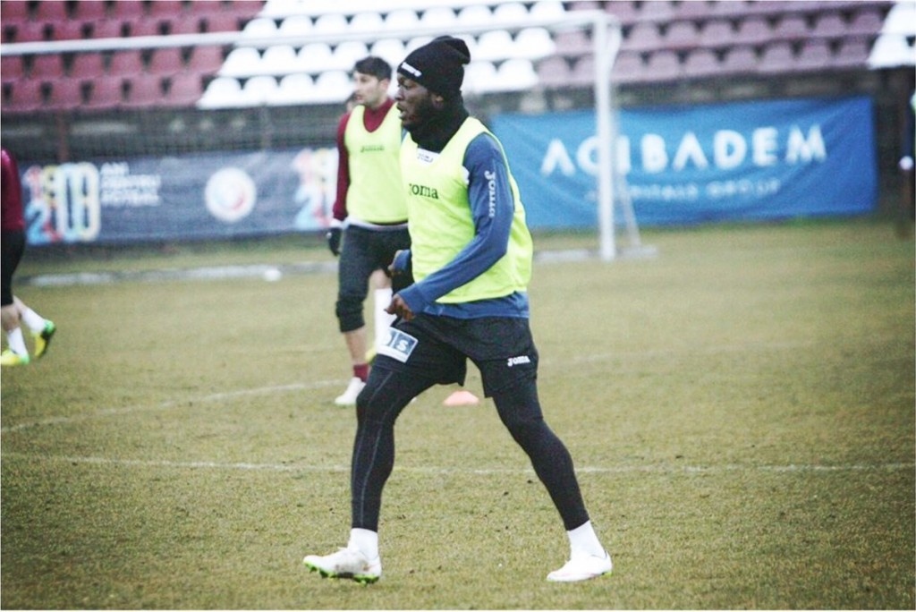 Ghanaian midfielder Muniru Sulley remains positive despite CFR Cluj's financial troubles