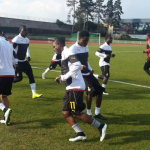 PICTURES: Black Stars training in Paris ahead of Saturday's friendly against Senegal