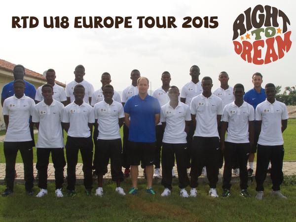 Right to Dream Academy U18s embark on eight-week Europe tour