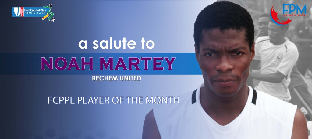 Bechem United midfielder Noah Martey wins Ghana Premier League Player of the Month