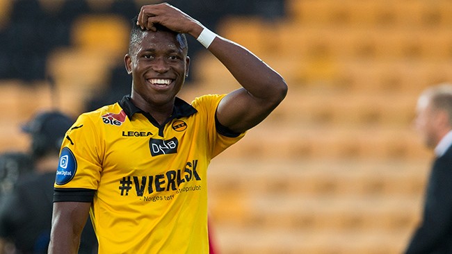 Nigerian Youngster Imoh Fred Friday Leading Top Scorer in the Norwegian top-flight league