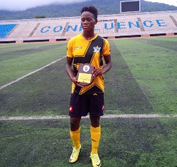 Fakunle Receives Her Player Of The Month Award