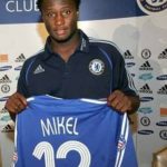 Chelsea Celebrates Mikel's 10 years Stay At The Bridge