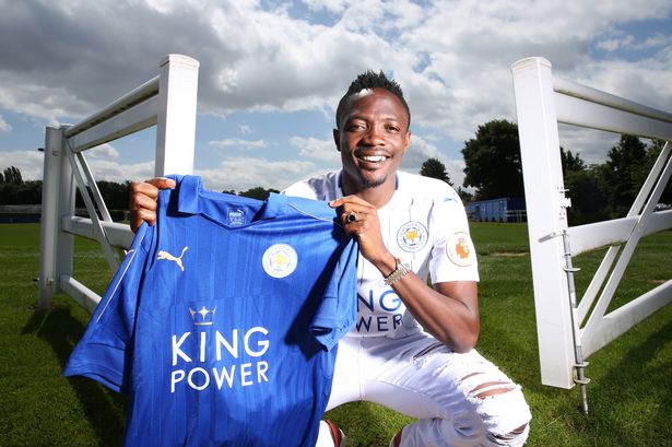 Leicester City's Musa Outshines Messi In Encounter Against Barcelona