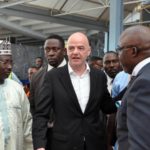 FIFA President Infantino Lands Nigeria