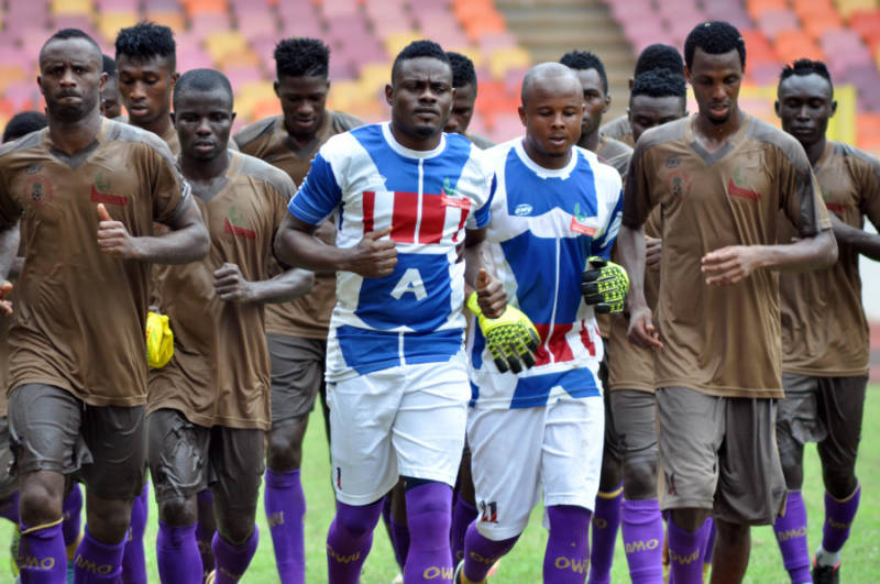 NPFL All-Stars Strats Training Without Enyimba Stars