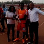 Ghana Goalie Nana Bonsu Receives Enugu Rangers fans Player of the Month