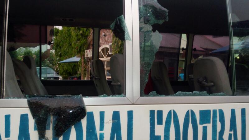 SHOCKER: Enyimba suffer stone attack at Katsina United